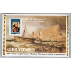 GIBRALTAR HOJA BLOQUE MINT, BARCOS